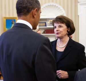 Barack Obama Instagram - Dianne Feinstein will be rightly remembered as a trailblazer—the first woman to serve as mayor of San Francisco and the first woman elected to the Senate from California. But once she broke those barriers and walked through those doors, she got to work.
 
I first got to know Dianne in the Senate, where she was a fierce advocate for gun safety measures and civil rights. Later, when I was president, I came to rely on her as a trusted partner in the fight to guarantee affordable healthcare and economic opportunity for everyone.
 
The best politicians get into public service because they care about this country and the people they represent. That was certainly true of Dianne Feinstein, and all of us are better for it. Today Michelle and I are thinking of her daughter, Katherine, and everyone who knew and loved her.