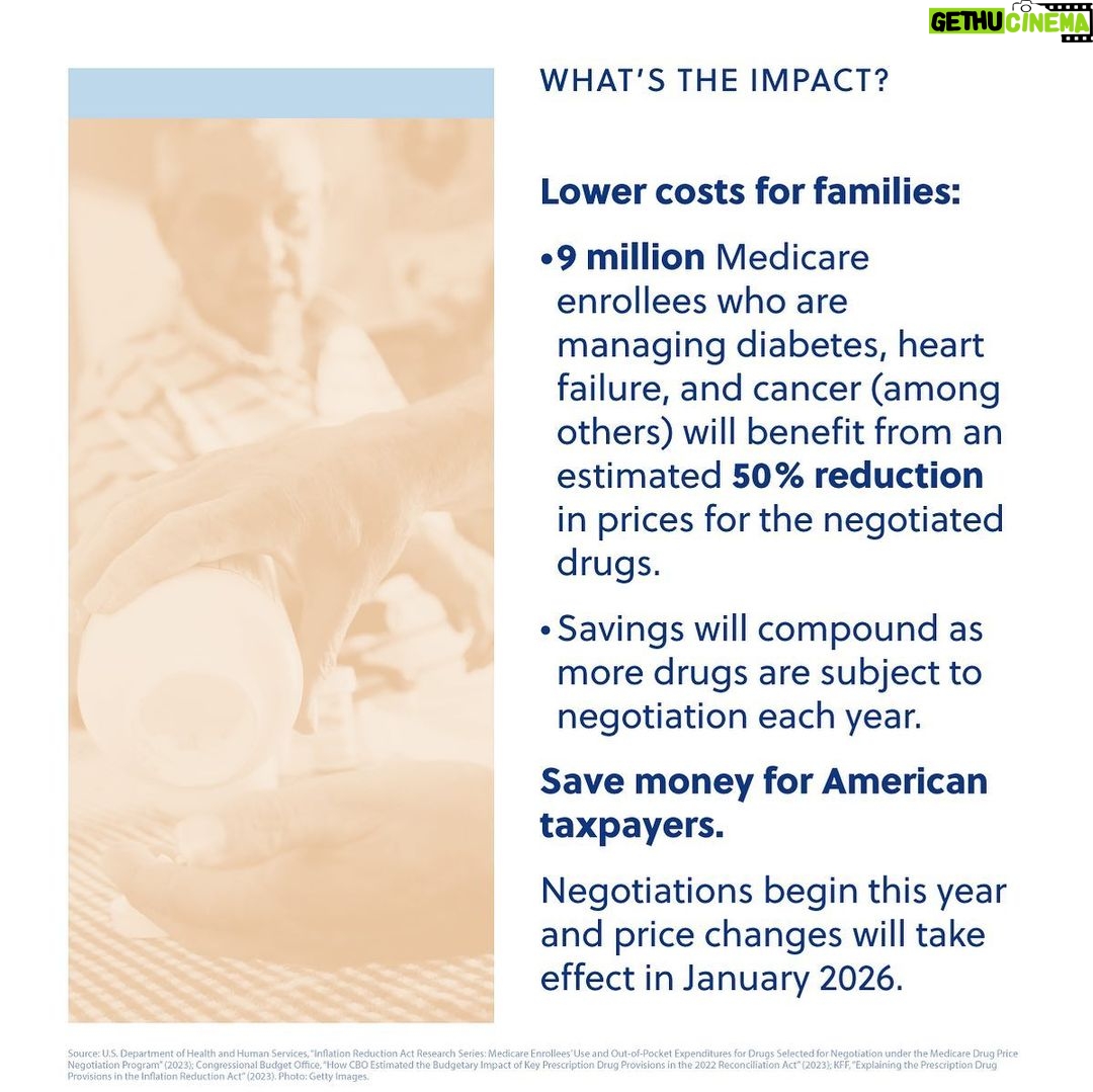 Barack Obama Instagram - This week, the Biden-Harris administration announced a major step forward in the fight for affordable health care. Starting in 2026, folks on Medicare will pay less for 10 essential medications—with more to come—all thanks to the Inflation Reduction Act.
