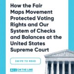 Barack Obama Instagram - Four years ago, I teamed up with @EricHolder to launch @AllOnTheLine. The goal was to take on gerrymandering and make democracy more representative. Since then, they’ve made incredible progress – including helping secure what is by some measures the fairest congressional map in 40 years, and helping win two landmark cases before the U.S. Supreme Court: Moore v. Harper and Allen v. Milligan. In Moore v. Harper, All On The Line’s fair maps movement helped prevent politicians from weakening our system of checks and balances. In Allen v. Milligan, it helped protect Section 2 of the Voting Rights Act, requiring states and local governments to have equal voting procedures regardless of race. This is real progress, but in order to protect our democracy we need to keep showing up. I hope you’ll support All On The Line and the National Redistricting Foundation’s important work at allontheline.org/takeaction.