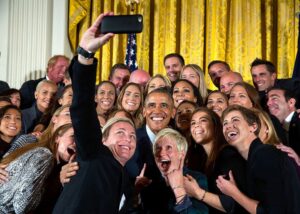 Barack Obama Instagram - Good luck to the incredible @USWNT at the World Cup! I was proud of the team that won back in 2015 (and in 2019!), and I'm proud of the team representing us today. I'll be cheering for you all the way—let's add that fifth star!