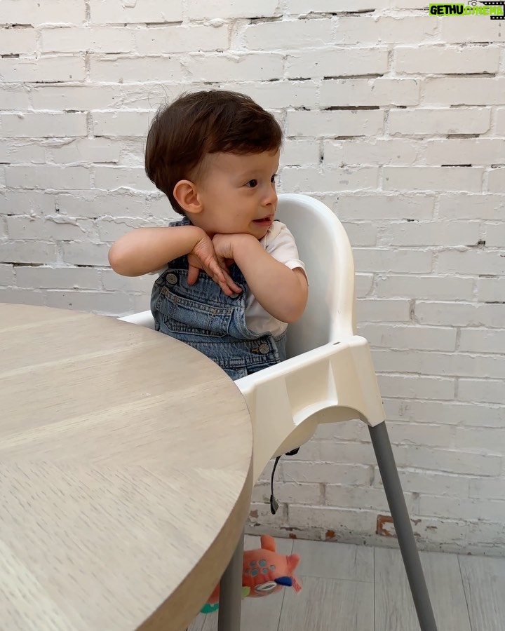 Barbara Akemi Katsuki Instagram - Do you believe in love at first sight ?🥹 well, baby Kai experienced it today🎶❣️ #WatchTheVideo #FirstLove #Joanna #ThankYouTomodati Sugar Pea