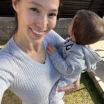 Barbara Akemi Katsuki Instagram - Our AM today😌🌱 まだママは言えないけど、アンパンマンは2回言ったことがあるカイ君...🥲👍🏻❣️ Minokamo-shi, Gifu, Japan