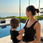 Barbara Akemi Katsuki Instagram - Sweet Memories☺️ 1-Last sunset 2-🌺 3-When I ask Kaizinho to smile....🥴 He goes, iiiiiiiii😁 4-Baby shark Doo Doo Doo Doo🦈 🤯🤷🏻‍♀️🎶 🥴 5- Mamãe's daily 1hr VACATION☀️ 6-Boys💙 7-Little traveler🧳 Bali, Indonesia