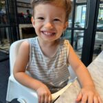 Barbara Akemi Katsuki Instagram - Sweet Memories☺️ 1-Last sunset 2-🌺 3-When I ask Kaizinho to smile....🥴 He goes, iiiiiiiii😁 4-Baby shark Doo Doo Doo Doo🦈 🤯🤷🏻‍♀️🎶 🥴 5- Mamãe's daily 1hr VACATION☀️ 6-Boys💙 7-Little traveler🧳 Bali, Indonesia