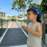 Barbara Akemi Katsuki Instagram - Sweet Memories☺️ 1-Last sunset 2-🌺 3-When I ask Kaizinho to smile....🥴 He goes, iiiiiiiii😁 4-Baby shark Doo Doo Doo Doo🦈 🤯🤷🏻‍♀️🎶 🥴 5- Mamãe's daily 1hr VACATION☀️ 6-Boys💙 7-Little traveler🧳 Bali, Indonesia