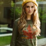 Barbara Dunkelman Instagram - Fall has … uh, FALLEN! 🍃🍁🍂🌾☁️ My collection ft. a TON of different pieces is now in @theroosterteethstore!