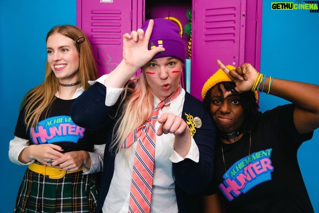 Barbara Dunkelman Instagram - Vibin’ in the 90’s collection from @achievementhunter (please ignore the fact I was actually a small child in the 90’s)