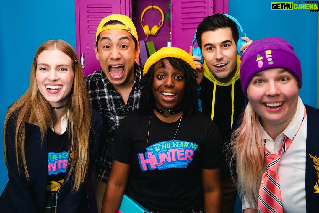 Barbara Dunkelman Instagram - Vibin’ in the 90’s collection from @achievementhunter (please ignore the fact I was actually a small child in the 90’s)