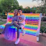 Barbara Dunkelman Instagram - Surreal Garden 🌈🌴🌳⛲️ Zilker Botanical Garden