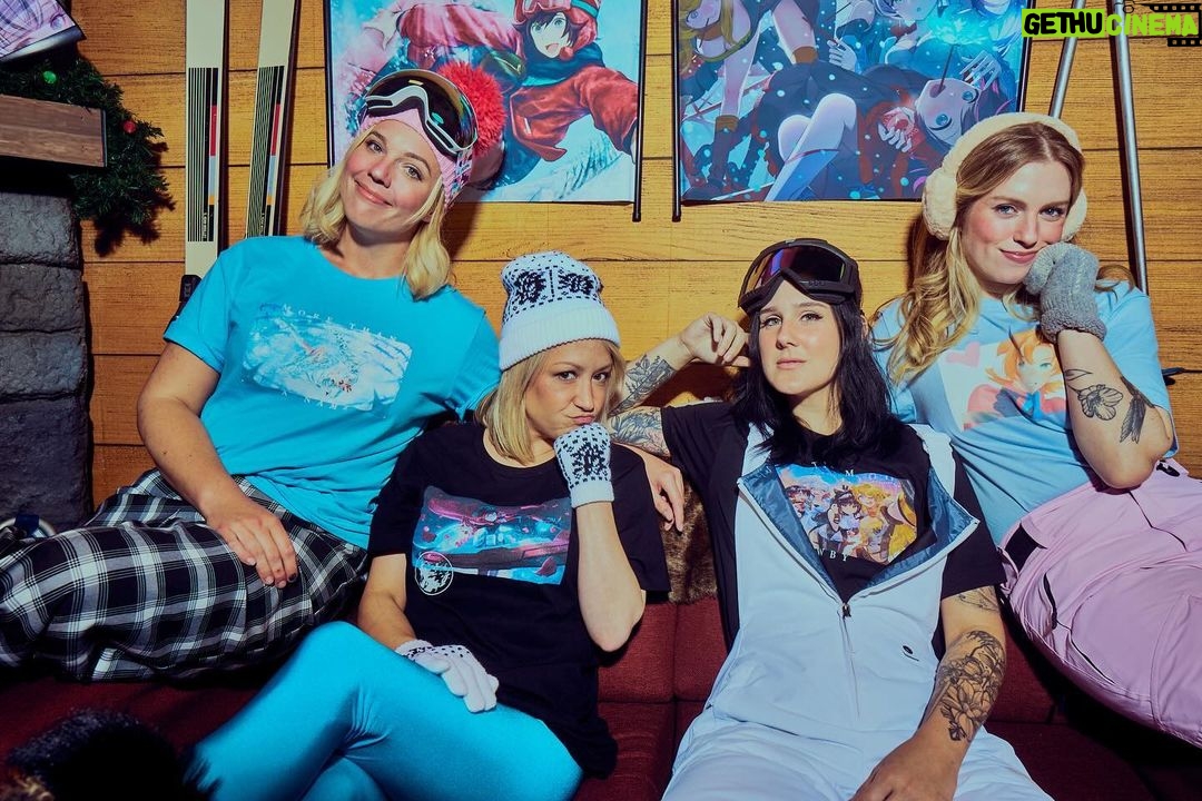 Barbara Dunkelman Instagram - RWBY Ice Queendom merch is here for the holidays! I can’t get over how cute our lil team is 🥹 store.roosterteeth.com