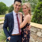 Barbara Dunkelman Instagram - Had the most lovely time with my love @_trevorc celebrating at @kamrin.pester & @getfitwithcedar’s wedding! 🥹❤️