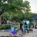 Barbara Dunkelman Instagram - Surreal Garden 🌈🌴🌳⛲️ Zilker Botanical Garden