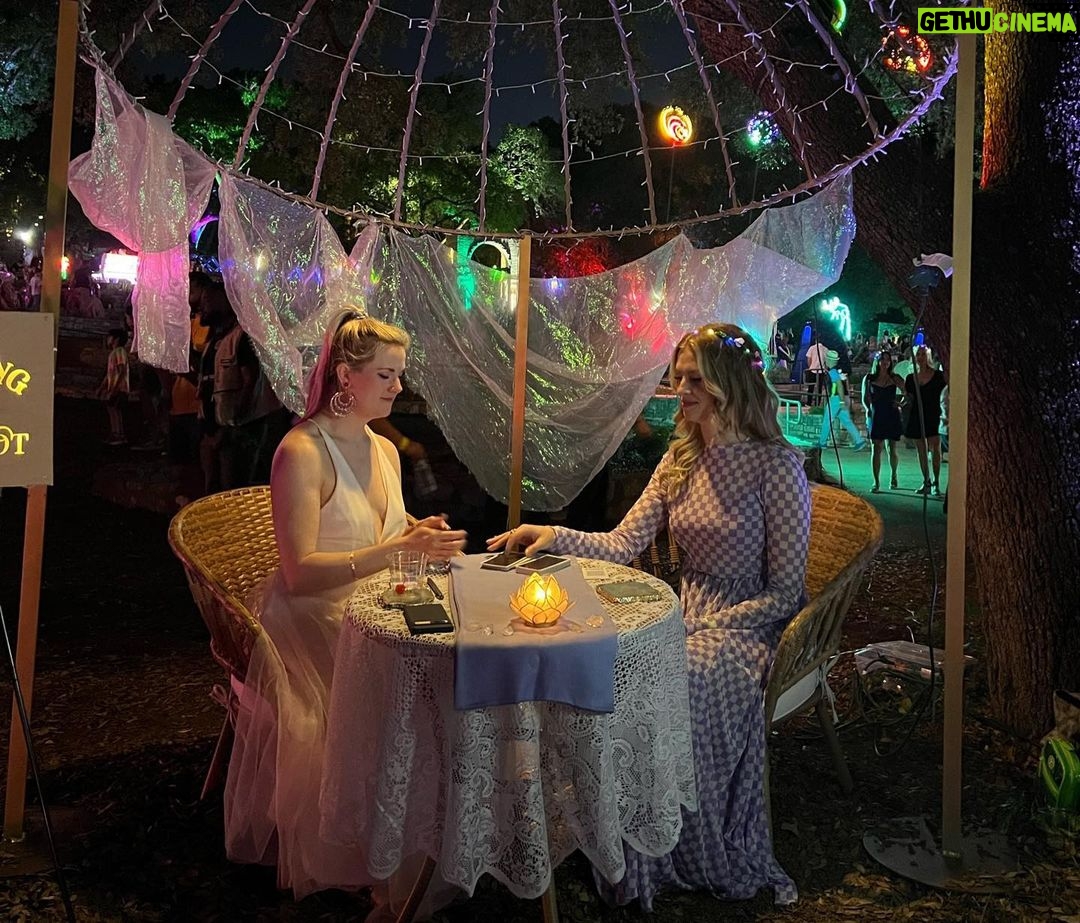 Barbara Dunkelman Instagram - Surreal Garden 🌈🌴🌳⛲️ Zilker Botanical Garden