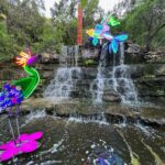 Barbara Dunkelman Instagram - Surreal Garden 🌈🌴🌳⛲️ Zilker Botanical Garden