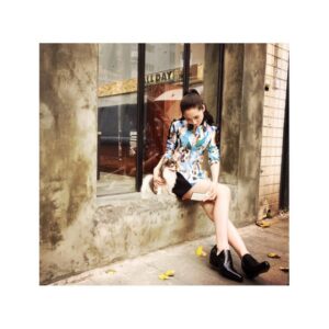 Bea Hayden Kuo Instagram - 💚🍀
#郭碧婷 #guobiting #beahayden