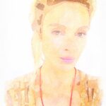 Beau Garrett Instagram - Water colored