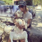 Beau Garrett Instagram - Adopt. It’s not free. It’s not easy. But it feels way better then shopping. If you have an adopted pet, tell me their story. Bob and I want to know. Brohm Lake