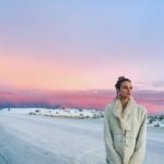 Beau Garrett Instagram – We all wanna be queen of the north White Sands National Monument