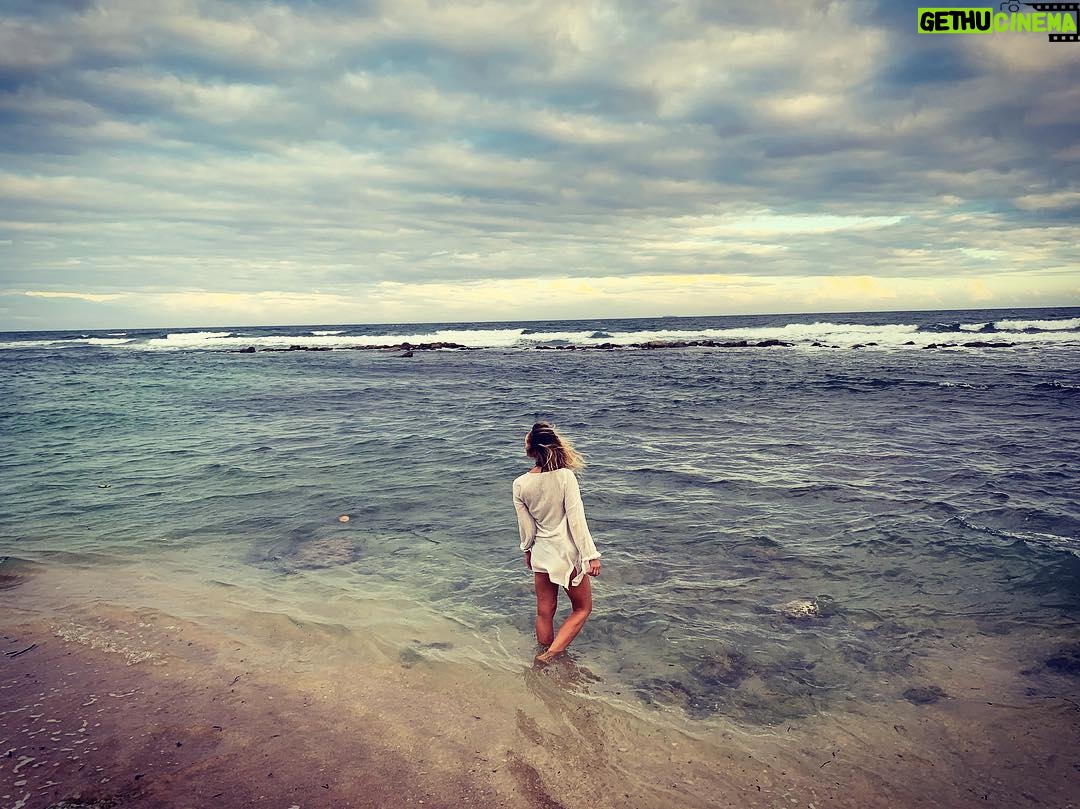 Beau Garrett Instagram - If everyone could just live near the ocean, I think we'd all be happier. It's hard to be down about anything knee deep in the sand. Dominican Republic