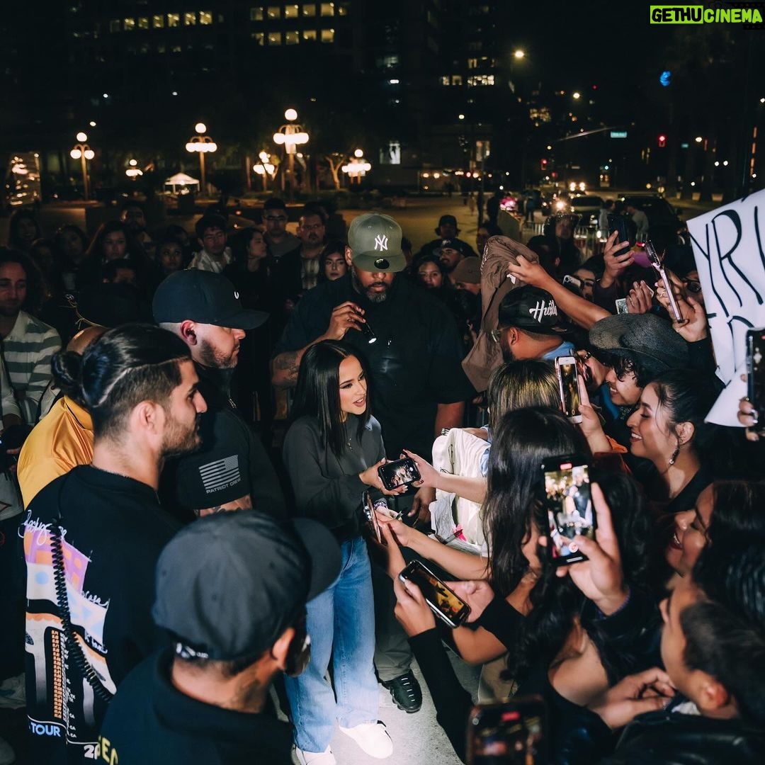 Becky G Instagram - Night 1 and 2 in the Bay Area was amazing thanks to you guys. ✨🫶🏽