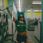 Becky G Instagram - Becky from the block has traveled the world but damn it feels good to be home 🤎 Production @aguitainc Photographer @alfredwashere Makeup @shanell.sorrells Hair @rikkigash Nails @patty3dnails Tan @marisoldelavolta @dolceglow Creative Director @dmatosx Inglewood, California