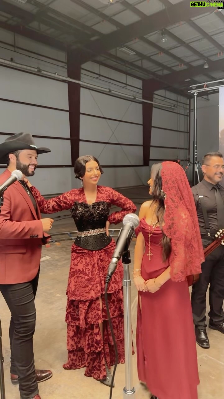 Becky G Instagram - Heard y’all have been asking for a music video for this one… @angela_aguilar_ @leonardoaguilaroficial do you wanna tell them or should I? 👀