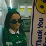 Becky G Instagram - Becky from the block has traveled the world but damn it feels good to be home 🤎 Production @aguitainc Photographer @alfredwashere Makeup @shanell.sorrells Hair @rikkigash Nails @patty3dnails Tan @marisoldelavolta @dolceglow Creative Director @dmatosx Inglewood, California