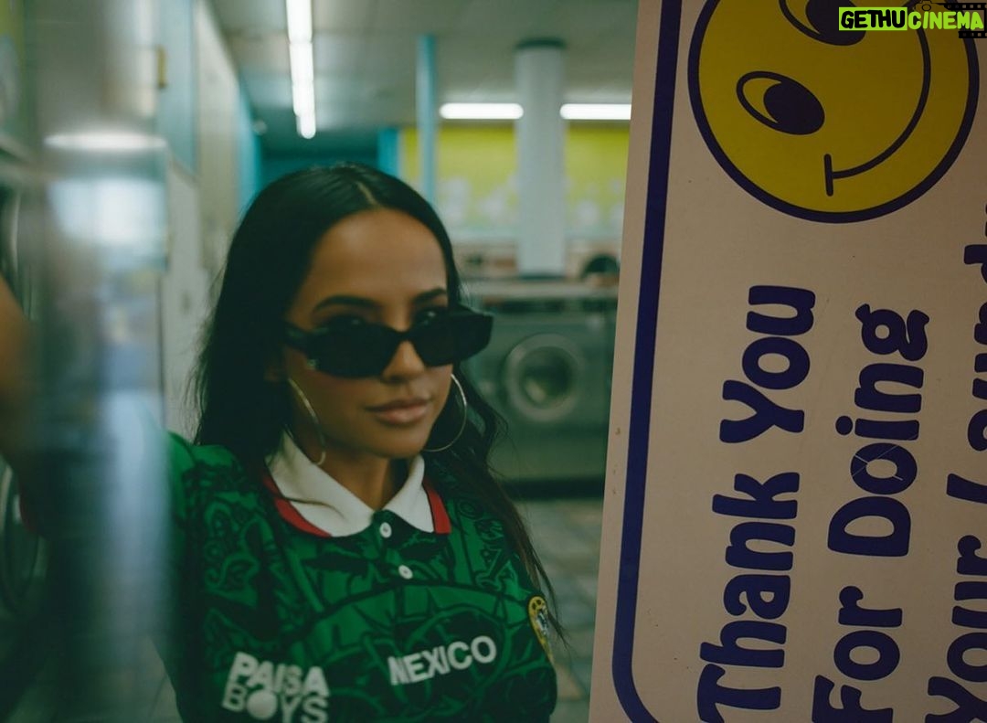 Becky G Instagram - Becky from the block has traveled the world but damn it feels good to be home 🤎 Production @aguitainc Photographer @alfredwashere Makeup @shanell.sorrells Hair @rikkigash Nails @patty3dnails Tan @marisoldelavolta @dolceglow Creative Director @dmatosx Inglewood, California
