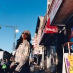 Becky G Instagram - CHICANA EN CUALQUIER ESQUINA 🤎 Photographer @rickyrozay Makeup @marcelogutierrez Hair @evaniefrausto Stylist @marcusjcorrea Style assistant @brutalbrownangel Nails @notbad.as Series creative direction @dmatosx Sunset Park, Brooklyn, N.Y