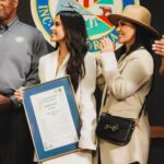 Becky G Instagram - Que honor. INGLEWOOD FOREVER. ♾️ My city has had the key to my heart since day 1. The OG home of The Lakers back in the day, the place with the big Randy’s donut🍩, The City of Champs, & the final resting place of my querido abuelo Miguel Gomez. There aren’t enough words to express my gratitude to the esquinas that raised me. This is home and no matter where I go, I always take it with me. Inglewoooooooooood!!! Inglewood, California