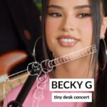 Becky G Instagram - #eltiny • @iambeckyg is closing out this year’s El Tiny takeover with ALL the hits🌟⁠ ⁠ Tap the link in our bio to watch Becky G’s Tiny Desk concert as we celebrate Latinx Heritage Month 🎉