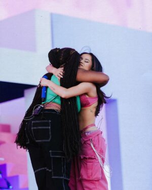 Becky G Instagram - Mi gente. There are no words. Agradecida y bendecida. It’ll take me a minute to process all that was these last two weekends. But for now, just… THANK YOU. ✨💖