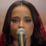 Becky G Instagram - Thank you for all of the love on the “POR EL CONTRARIO” video so far 🥹❤️🌹 @angela_aguilar_ @leonardoaguilaroficial