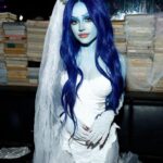 Becky G Instagram - 💙 HAPPY HEIDIWEEN 💙 So much fun celebrating with PATRÓN EL ALTO and the queen of Halloween herself 🫶🏽 #PatronPartner #PatronxBeckyG #HeidiHalloween2023
