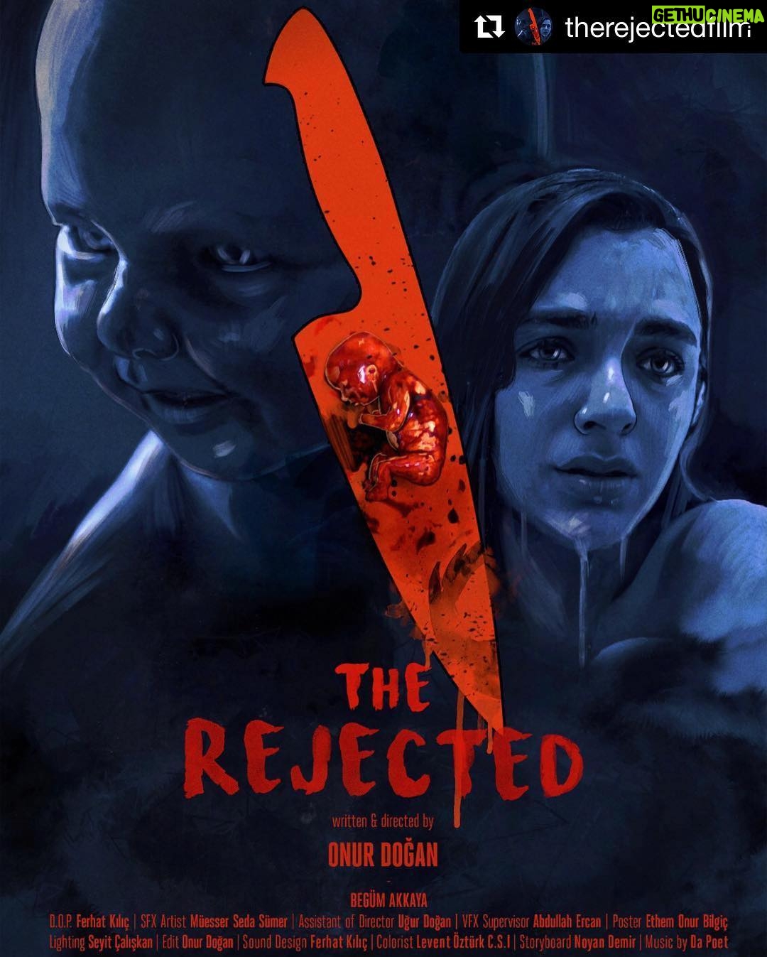 Begüm Akkaya - 2K Likes - Coming soon📌
#Repost @therejectedfilm ・・・
The Rejected
Poster by @ethemonurb
Starring @begumakkaya
Written&Directed by @onurrdogan
D.O.P @frhtkilic
SFX Artist @mssr.smr
VFX Supervisor @apovfx
Lighting @sadecebakiyorum
Sound Design @frhtkilic
Colorist Levent Öztürk C.S.I
Storyboard @noyyyan
Music by Da Poet
#horror #horrorgeek #horrorpunk #horrormovies #illustration #horrorfilm #horrorlover #ethemonurbilgic #horrorjunkie #horroraddict #ishootfilm #filmmaker #korku #onurdogan #therejected #shortfilm #kısafilm #filmmaking #director #begumakkaya