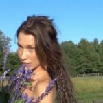 Bella Hadid Instagram - Little miss lavender ™️ 💜