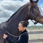Bella Hadid Instagram - Thank you to all the great trainers and people who allowed me to ride their incredible horses🙏🏽 And my Lucy , Blue , Ami 🤍 I love these animals Wellington International