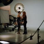 Bella Hadid Instagram - A look behind the scenes of our @charlottetilbury Lip Blur campaign. Download the App to discover more behind the scenes https://open.charlottetilbury.com/y4tp/bh 💋 Photos by my sweet pea @yasminediba