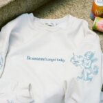Bella Hadid Instagram - Sweet getting to hear the recording of our first meeting together from a few months ago. Getting to connect @kineuphorics and @themayfairgroup for this special collaboration is a blessing for me- our angels on speed-dial crewneck is live now! The affirmations on our hotline came straight from us - I hope they inspire you to spread kindness and be someone's angel today. If you see this sweater on the street , please go do one thing to make someone’s day. Thank you @samabrahart @devonnemcfarland and the Mayfair team for your love, connection, patience and heart. I adore you. Thank you to my partner in heart crime and kin @jenofkin and our magical team. I feel lucky. I love you all. crewneck available ONLINE now @ themayfairgroupllc.com