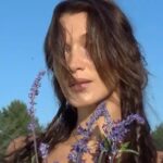 Bella Hadid Instagram - Little miss lavender ™️ 💜