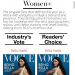 Bella Hadid Instagram - Wow @modelsdot To be voted for by my peers and readers is just humbling. Those are the only words I can think of. I’ve watched all of these people that were nominated and have seen how hard they have worked. Working to live, feed their families, pay rent, travel for jobs, be the best that they can be in our field and beyond.. I feel lucky that I’ve been able to work beside them and witness pure talent, beauty, spirituality, intellect, ideas, personalities, work ethic but most of all: heart. We have become eachothers fuel to work hard, be loving and stick together. I love each and every one of you and we all deserve this it’s not really a competition ❤️ Thank you to my LuLu @luizmattos1906 JoJo @johanne1119 & my other JoJo @josephthorntonallan I love You , thank you for everything and for always being there. For life!🤍