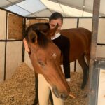 Bella Hadid Instagram - My little flying mare, Amira 🤍👼🤍 Wellington International