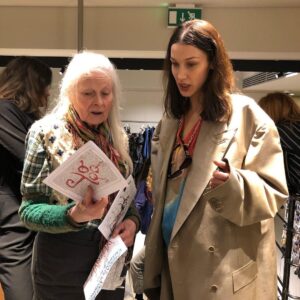 Bella Hadid Instagram - Dearest Vivienne Queen of punk From the first day I met you to the last day I saw you, you made me smile , listen, learn and love more than the day before. I will forever be grateful to have been in your orbit , because to me and most , in fashion & in humanity, you, Vivienne, were the sun. To the coolest, most fun, incredible , humble, creative , badass, intelligent, fucking EPIC human being that has walked this earth… my inspiration and idol in all things … rest in love and Rest In Peace…🕊 I will miss you I’m sending my love to dear Andreas and the entire family… she was loved by so many… 🤍