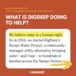 Bella Hadid Instagram - November is #NativeAmericanHeritageMonth in the United States, a time to reflect on the ongoing resilience and contributions of Indigenous communities past and present. I’m proud to highlight the work of @digdeepwater's Navajo Water Project. In the U.S., Navajo are 67x more likely to live without running water or a toilet. That's an injustice. This is due, in part, to continued discrimination and lack of federal investment. If the Navajo Nation (across Utah, Arizona and New Mexico) were a state, it would be the 10th largest. But 30% of families there live without water. They travel for miles hauling buckets of water for their most basic needs. I believe water is a human right, and @digdeepwater is a community-managed project bringing hope and water to hundreds of families across the Navajo Nation. Check the link in my bio to learn more and give, and follow them at @digdeepwater. Please comment below indigenous creatives , organizations, and communities so we can heighten their voices! We live on their land , we need to protect and support their communities just as much as our own.