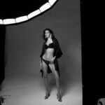 Bella Hadid Instagram - New @victoriassecret campaign out now. 🖤 #victoriassecret