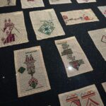 Bella Hadid Instagram - Landed in Doha and went straight to see the incredible new Palestine exhibition, “Labour of Love” “Embroidering Palestinian History will take visitors on a journey of discovery of tatreez embroidery as woven into the social, economic, and political fabric of Palestinian society, through different historical periods.” This show brought tears to my eyes and even more pride for my beautiful Palestinian roots and people. I love you Qatar and I love you Palestine! Photos by my sister @yasminediba