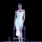 Bella Hadid Instagram - There is no singular person more important than the next. Only together can we make magic …. Thank you for all of the love …. I am still speechless!🤍 Repost from @coperni • Thank you @bellahadid for this magical moment that will stay engraved in our minds and hearts forever. Thank you for your trust, love and the most mind blowing performance. We are so proud of what we created all together. None of this would have been possible without Manel Torres and his talent. When fashion meets technology 🤍