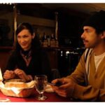 Bella Hadid Instagram - season 3: @ramy on HULU now ! with the incredible, hardworking , hysterically funny & talented @thesteveway 🖤 i am learning more and more veryday , but so bloody grateful for this opportunity… thank you to the entire @ramy production @a24 @calamawy @comeonekamal and most of all, my friend , Ramy …. 🖤