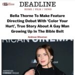 Bella Thorne Instagram - I’m beyond excited and grateful to team up with this lovely group of people, and more than honored to tell this incredible true story. LETS GO TEAM Thank u to everyone who believed in this project and knows how important it is to tell ❤️ @shaunaperl @oliviaownsit @thirty3mgmt