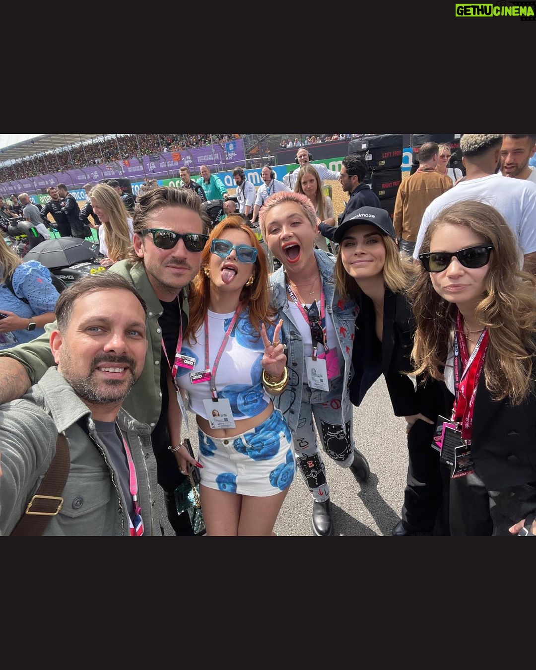 Bella Thorne Instagram - F____ ONEEEEEE Thank u Lewis for an amazing day!! London, United Kingdom